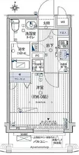 ヴァレッシア池袋シティ【おとり物件なし】#学生・社会人にオス【3階】の間取り
