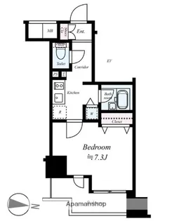 東京都板橋区大山金井町【マンション】の間取り