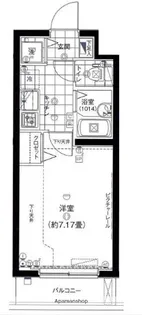 ガリシア江古田【3階】の間取り