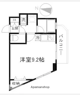 三和駒込【403号室】の間取り