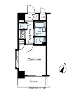 フェニックス笹塚壱番館【7階】の間取り