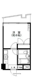 シティハイツ新桜台【605号室】の間取り