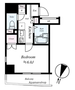 レピュア大塚【2階】の間取り
