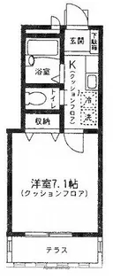 エクセレント桜泉二号館【1階】の間取り