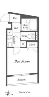 グランアセット中落合【401号室】の間取り