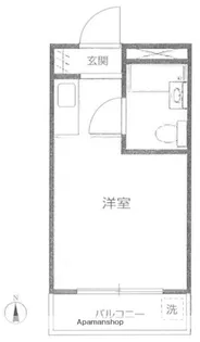 パールシティ豊島園【2階】の間取り