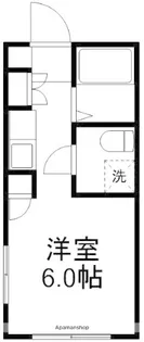 メゾンアミノ【105号室】の間取り