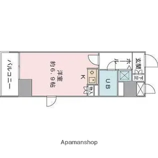 藤和シティスクエア練馬【7階】の間取り