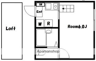 バーミープレイス駒込Ⅱ【1階】の間取り