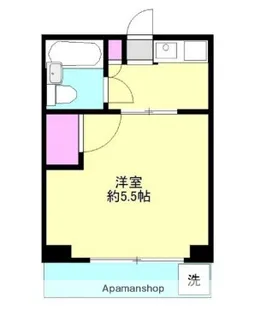 鈴木ハイム【1階】の間取り