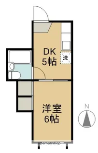 アズ新宿【103号室】の間取り