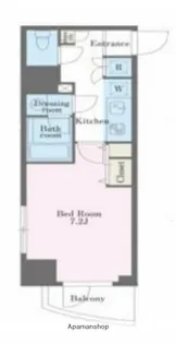 アジールコート西新宿【11階】の間取り