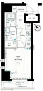 AXAS高田馬場【5階】の間取り