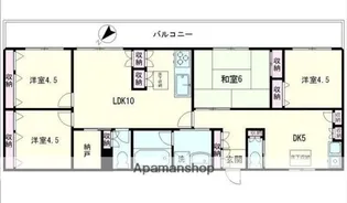 フェリス櫻井【1F号室】の間取り