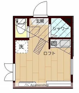 フェリスショコラ【203号室】の間取り