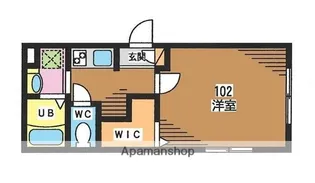 オリーブコート【1階】の間取り