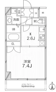 スペーシア高円寺Ⅰ【1階】の間取り