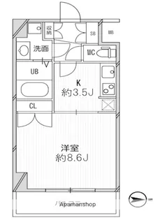 スペーシア高円寺Ⅰ【301号室】の間取り