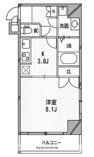 スペーシア高円寺Ⅰ【2階】の間取り