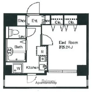 スペーシア高円寺Ⅰ【907号室】の間取り