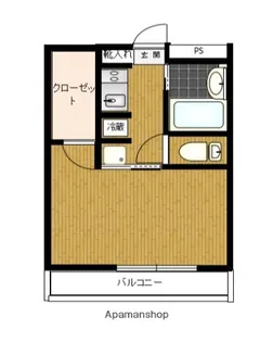 トーシンプラネット新宿【6階】の間取り