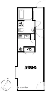 BRANCHE中野富士見町【1階】の間取り