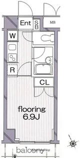 グランヴァン阿佐ヶ谷Ⅱ【3階】の間取り