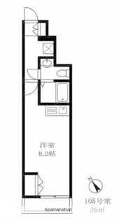 ガーデンパレス高円寺【1階】の間取り