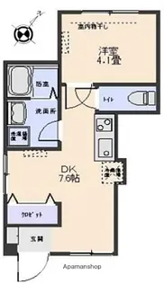アイリス久我山【1階】の間取り