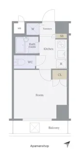 OLIO東長崎【3階】の間取り