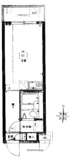 セザール池袋要町【2階】の間取り