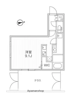 BRANCHE鷺ノ宮【2階】の間取り