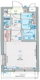 パティーナ新宿下落合【201号室】の間取り