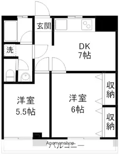 サトウマンション【3階】の間取り