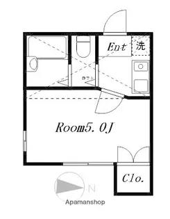 サンライズ穂高【2階】の間取り