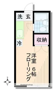 第2サクラハイツ【205号室】の間取り