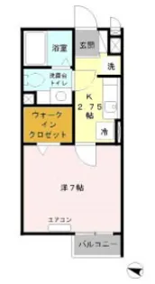 APRICOT【2階】の間取り