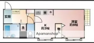 フロンティア鷺宮【1階】の間取り