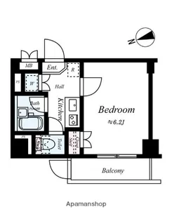 ルーブル野方伍番館【4階】の間取り