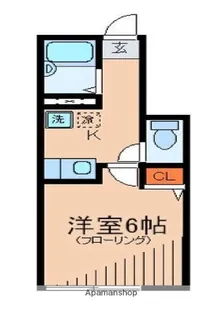 バーミープレイス中村橋【1階】の間取り