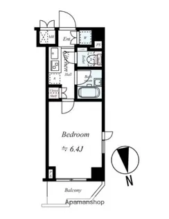 ルーブル鷺宮六番館【3階】の間取り