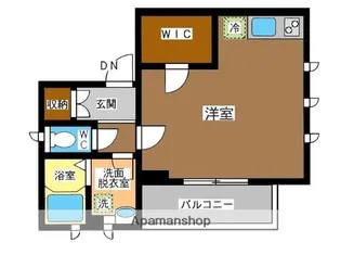 FOURSEASONS野方【201号室】の間取り