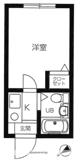 コーポ稔【2A号室】の間取り