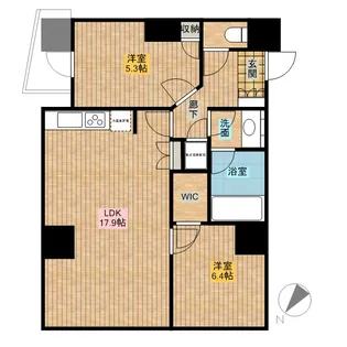MY TOWER RESIDENCE【24階】の間取り