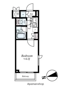 ルーブル荻窪弐番館【1階】の間取り