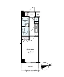 レベント高円寺【4階】の間取り