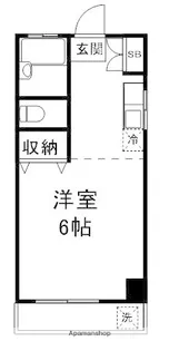オサダハイツ【102号室】の間取り