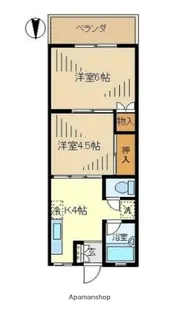 青葉ハイツ【2階】の間取り