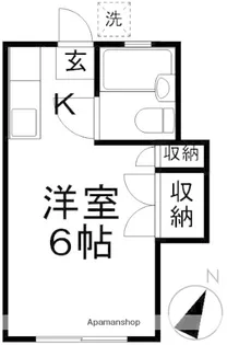 ドーム中村橋【2階】の間取り