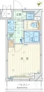東京都練馬区貫井2丁目【マンション】の間取り